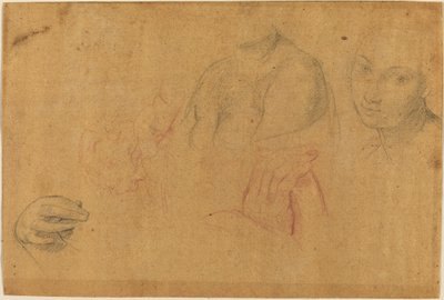 Kafa ve El Çizimleri by Pompeo Batoni