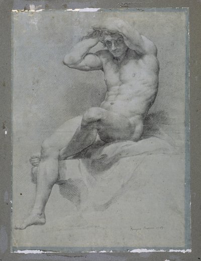 akademik çıplak by Pompeo Girolamo Batoni