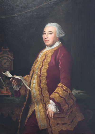 Kont Niccolo' Soderini'nin Portresi by Pompeo Girolamo Batoni