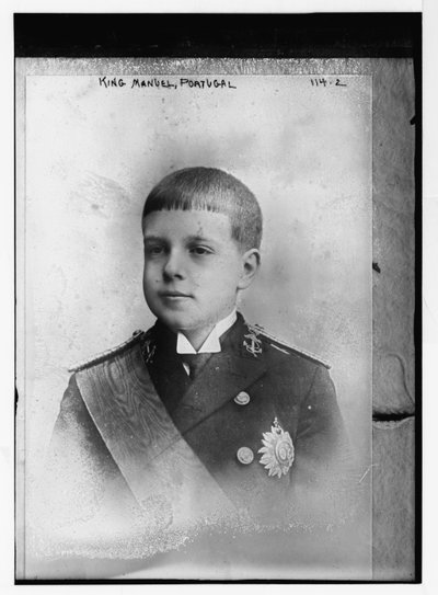 Portekiz Kralı Manuel, çocukken by Portuguese Photographer