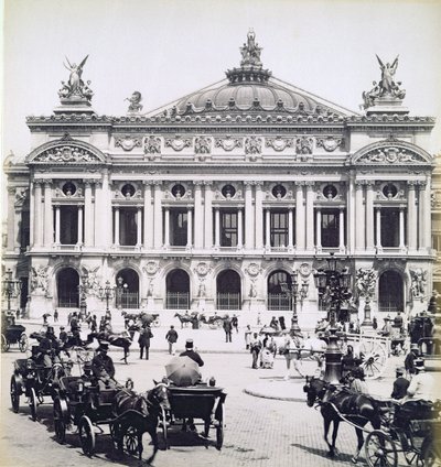 Opera Binası, Paris, 14 Mayıs 1893 by Portuguese Photographer
