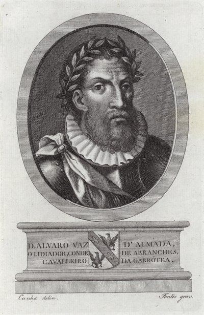 Dom Alvaro vaz DA Almada by Portuguese School