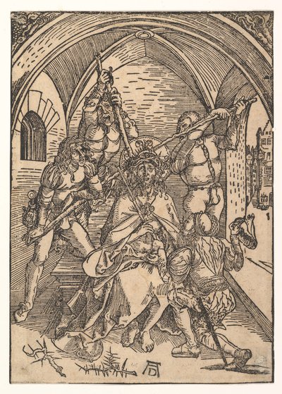 Dikenlerle Taçlandırılan İsa, M.Ö. 1500. by Possibly Albrecht Dürer