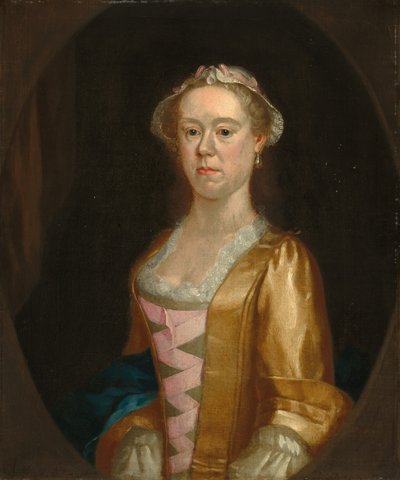 Bir Bayan Portresi by Possibly British 18th Century