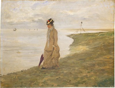 deniz kenarındaki kadın by Possibly French 19th Century