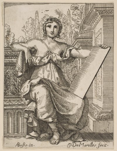 Tablet Tutan Oturan Kadın, 17. yüzyılın sonu, 18. yüzyılın ortası. by Possibly by Jean Antoine de Maroulles