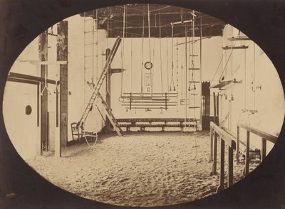 López Gymnasium, Sevilla, yak. 1860. by Possibly by Luigi Pesce.