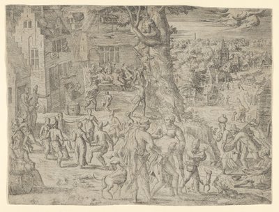 Köy Panayırı, 1549., 1549. by Possibly by Peeter van der Borcht.