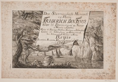 Danimarka ve Norveç 1749 üzerinden Kral Frederik V