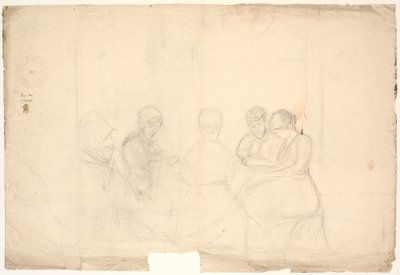Beş kişilik figür grubu by Poul S. Christiansen