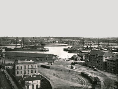 Rıhtımlar, Southampton, 1895. by Poulton and Co