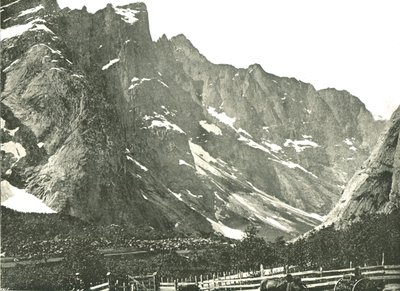 Trolltindane Dağları, Horgheim, Norveç, 1895. by Poulton and Co