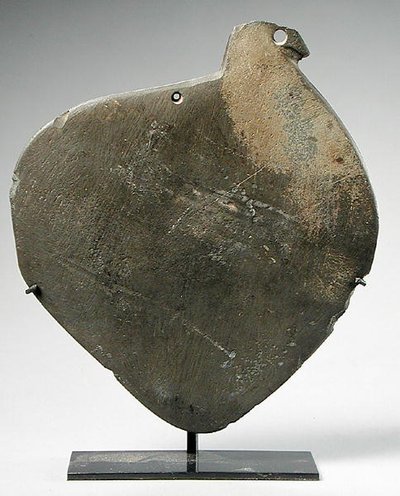 Kuş başlı palet, muhtemelen beç tavuğu, Naqada II Dönemi, yaklaşık MÖ 3500-3100 (yeşil şist) by Predynastic Period Egyptian