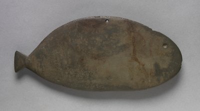 Balık Şeklinde Palet, MÖ 3500-2950 dolayları (graywacke) by Predynastic Period Egyptian