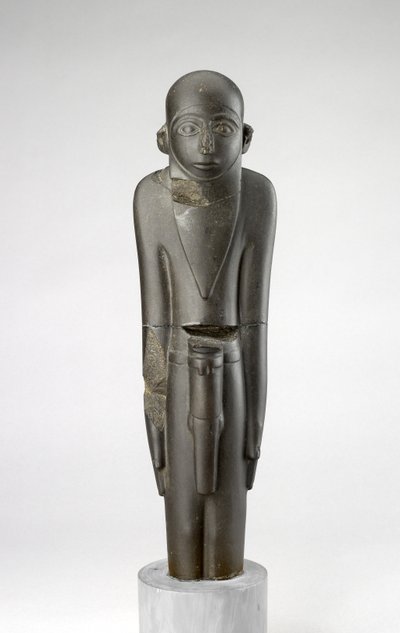 Heykel (MacGregor Adamı) (bazalt) by Predynastic Period Egyptian