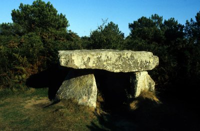 Dolmen, Cap de la Chevre, Kerarel Crozon. by Prehistoric Prehistoric