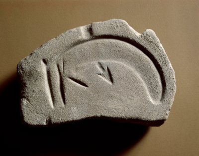 Prehistoire: Okları çoğaltmak için aksesuar (kalıp). Bronz Çağı. Bolonya, Civico Museo Archeologico by Prehistoric Prehistoric