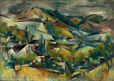 Quebec, yaklaşık 1925. by Preston Dickinson
