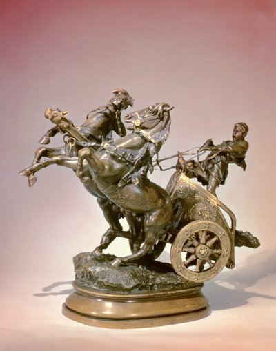 Arabacı (bronz) by Prosper Lecourtier