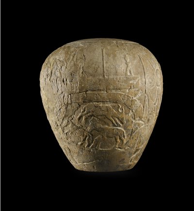 Narmer Usturası (kireçtaşı) by Protodynastic Period Egyptian