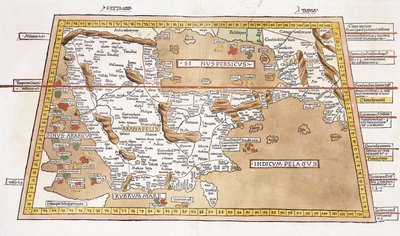 Altıncı Asya Tabulası, 1541 by Ptolemy