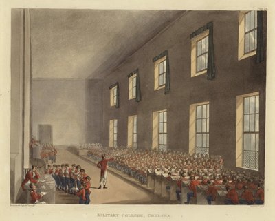 Askeri okul by Pugin and Rowlandson