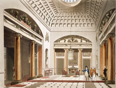 The Hall, Carlton House, Ackermann