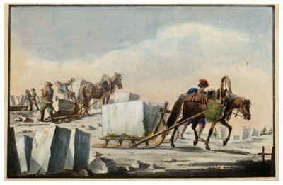 Buz Parçalama, 1825 by Pyotr Alexandrov