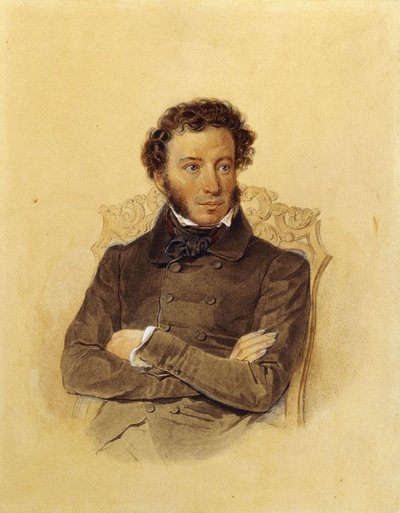 Şair Aleksandr Sergeevich Puşkin