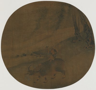 Manda üzerindeki çocuk, Ming hanedanı, 16-17. yüzyıl. by Qin Shunyou
