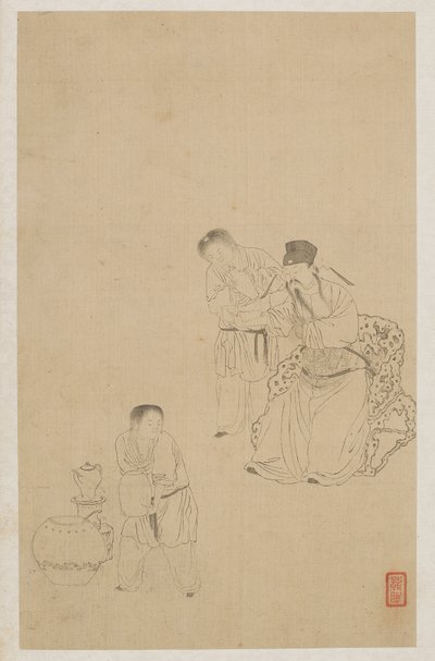 rakamlar by Qing Dynasty Chinese School