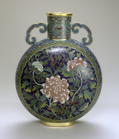 Ay Şişesi (emaye işi emaye) by Qing Dynasty Chinese School