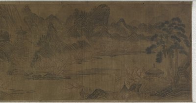 Şeftali Çiçeği Baharı by Qing Dynasty Chinese School