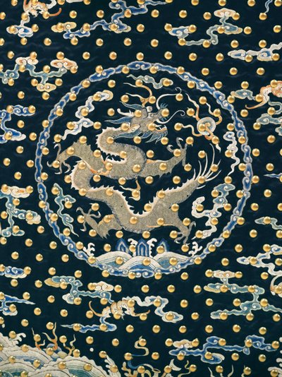 Nadir İmparatorluk muhafızlarının tören üniforması, Qianlong / Jiaqing dönemi by Qing Dynasty Chinese School