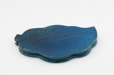 Yaprak şeklinde stant, 18. 19. yüzyıl (seramik) by Qing Dynasty Chinese School