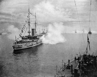 Ana Filo tarafından bir selam, 1907 1908. by Queen Alexandra