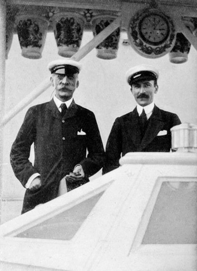 Kont Benckendorff ve Lord Errington, 1908. by Queen Alexandra