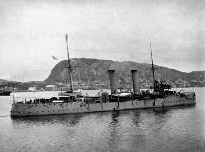 Norveç açıklarında HMS Spartan, 1904 1908. by Queen Alexandra