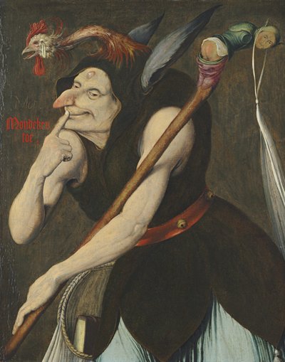Bir Delilik Alegorisi by Quentin Massys or Metsys