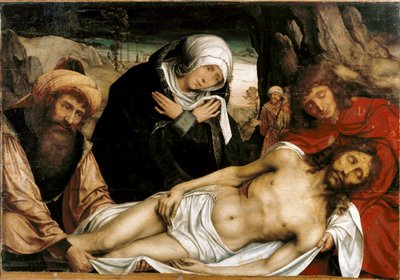 Pieta Resmi Quentin Metsys (1466-1530) Gaeta, Piskoposluk Müzesi by Quentin Massys or Metsys