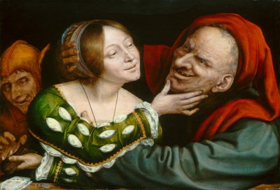 Uyumsuz Aşıklar, c. 15201525. by Quinten Metsys