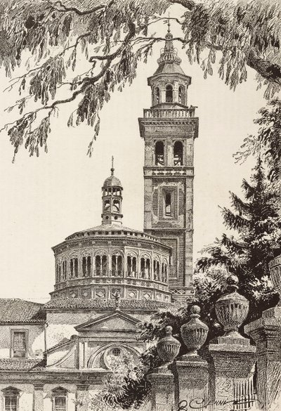 Beata Vergine dei Miracoli Tapınağı, Saronno, İtalya, Quinto Cenni