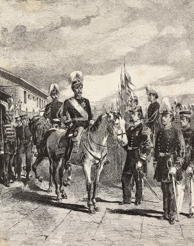Japon ordusu: Piyade askerleri, Genelkurmay Başkanları, Tümgeneral, süvari, Koramiral, Piyade kaptanı, topçu, Japonya, Quinto Cenni