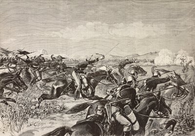 Savoy Süvari Alayı hücumu, 10 Eylül by Quinto Cenni