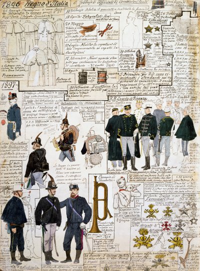1896 - 1897 yılları arasında İtalya Krallığı