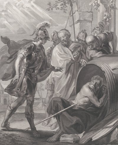Sinoplu Diogenes ile Büyük İskender