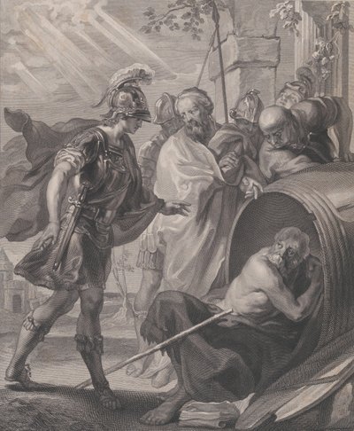 Sinoplu Diogenes ile Büyük İskender