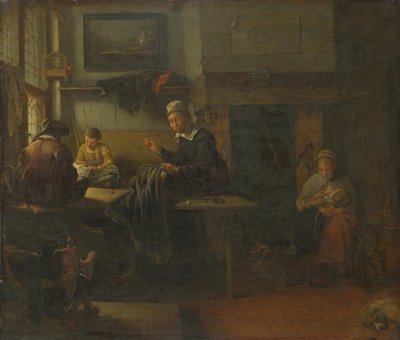 Bir Terzi Dükkanı İçi, c. 1660 by Quiringh Van Brekelenkam