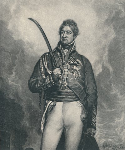 Sir Thomas Picton, c1810, 1896 by R. A. Muller