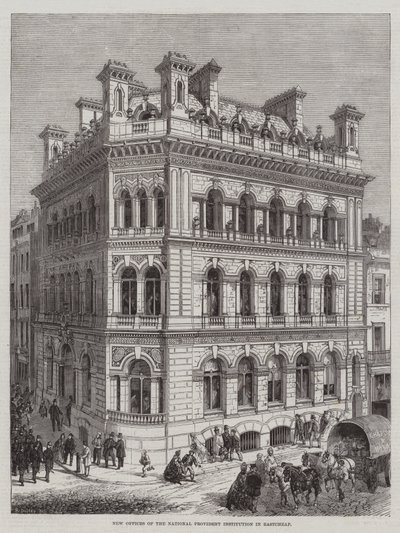 Eastcheap'teki Ulusal İhtiyat Kurumunun Yeni Ofisleri by R. Dudley